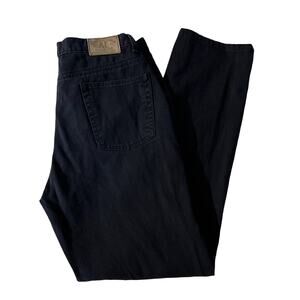 American Eagle Outfitters Black Jeans 100% Cotton Rare Vintage Green Label 36x32